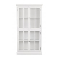 RO Lorie Display Cabinet White